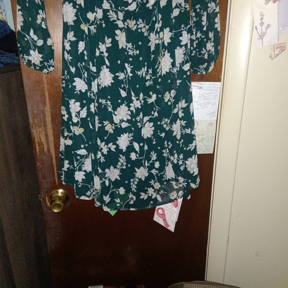 TORRID Mini Chiffon Off Shoulder Skater Dress - Picture 6 of 11
